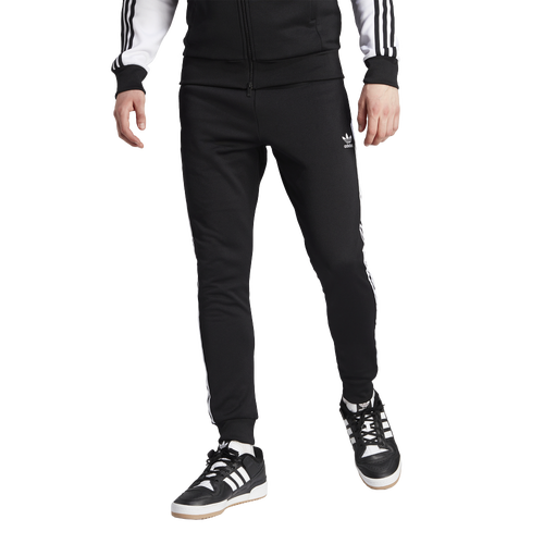 

adidas Originals Mens adidas Originals Adicolor Superstar Track Pants - Mens Black/White Size XL