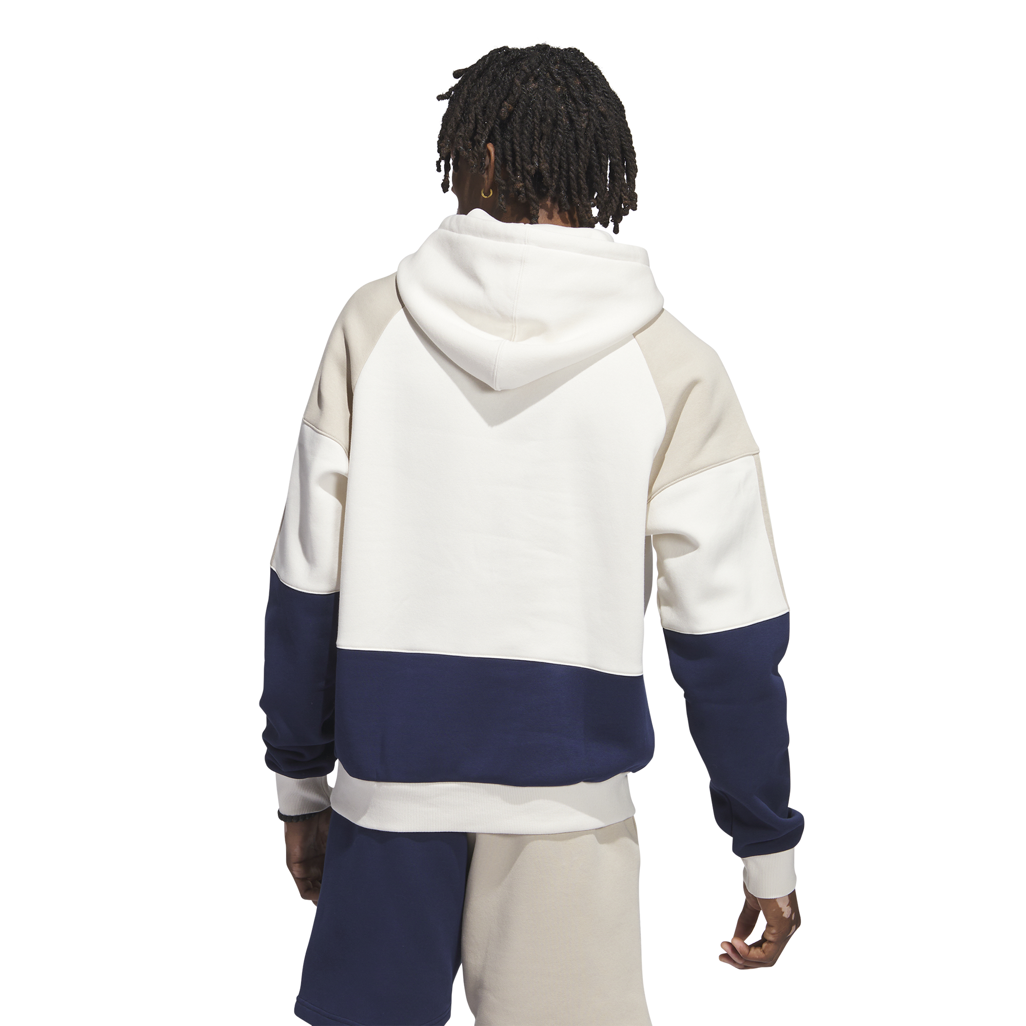 Adidas asymmetrical discount blocked pullover hoodie