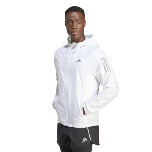 

adidas Mens adidas Own the Run Jacket - Mens White Size M