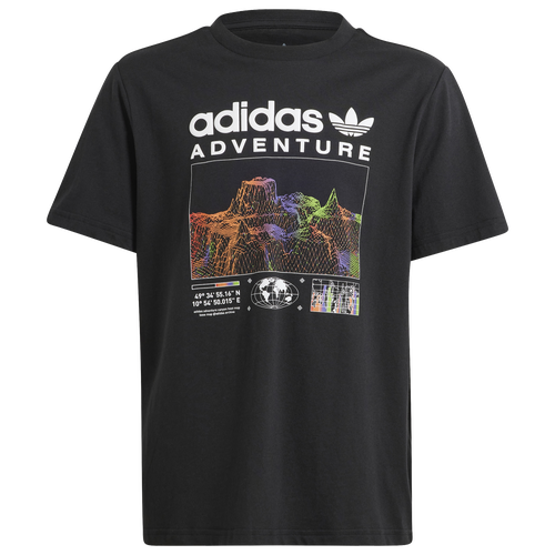 

adidas Originals adidas Originals Adventure T-Shirt - Boys' Grade School Black Size S