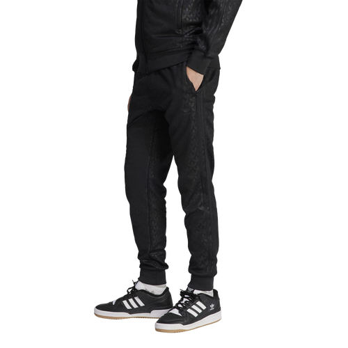 

adidas Originals Mens adidas Originals Mono Superstar Pants - Mens Black/Black Size S
