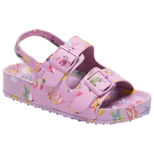 

Girls Steve Madden Steve Madden Thrilld Daisy - Girls' Toddler Shoe White/Multi Size 10.0