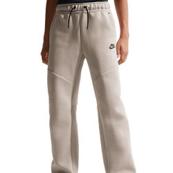Boys' Grade School - Nike NSW Tech Fleece OH Pants - Beige/Black