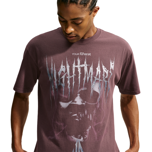 Nike Loose OG Nightmare T-Shirt - Nike Burgundy Crush