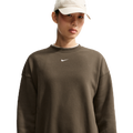 Nike Studio Fleece Oversized Crew - Nike Sail/Dark Hazel