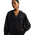 Nike Studio Fleece Midweight OS Full-Zip Hoodie - Women's Total Black/Sail