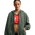 Nike Studio Fleece Midweight OS Full-Zip Hoodie - Women's Camo Green/Sail