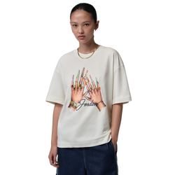 Women's - Jordan GFX Nail Short Sleeve T-Shirt - Sail