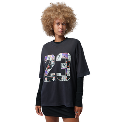 Women's - Jordan Brooklyn GF GFX Tee - Off Noir