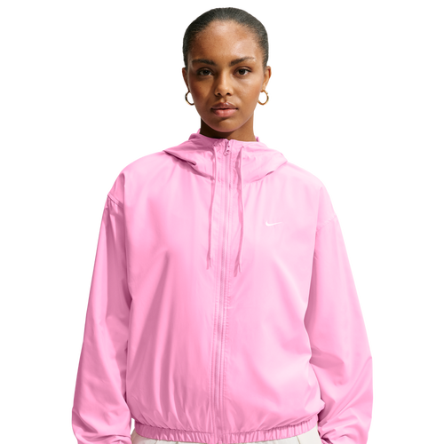 WOMENS - Nike UV Classic Hooded Jacket - Pink Rise/Sail
