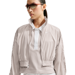 Women's - Nike Lace Inset Track Jacket - Cream Ii/White/Cream Ii