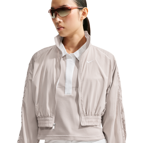  - Nike Lace Inset Track Jacket - Cream Ii/White