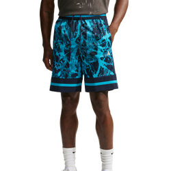 Men's - Nike Ja Dri-FIT Game Classic 8In Short AOP - Obsidian/Light Current Blue/Metallic Silver