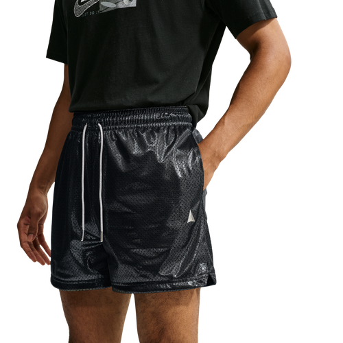 MENS - Nike Ja Standard Issue Mesh 5in Short AOP - Black