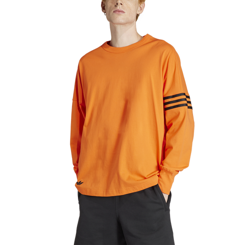 

adidas Originals adidas Originals adicolor Neuclassics Long Sleeve T-Shirt - Mens Semi Impact Orange Size L
