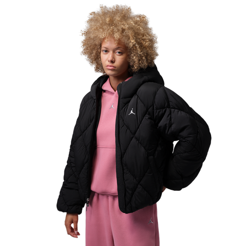 WOMENS - Jordan Brooklyn Puffer Jacket - Black