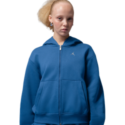 Women's - Jordan Brooklyn Fleece FZ BB - True Blue