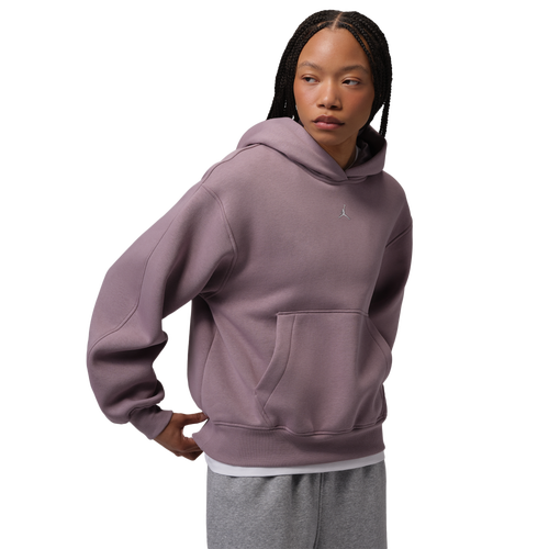 WOMENS - Jordan Brooklyn Fleece Pullover - Purple Smoke