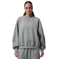Women's - Jordan Brooklyn Fleece BB Pullover Hoodie - Dk Grey Heather