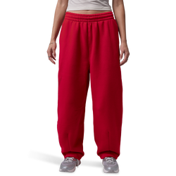 Women's - Jordan Brooklyn Fleece BB Wide Leg Pants - Gym Red