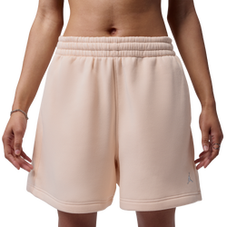 Women's - Jordan Brooklyn Fleece Short BB - Pearl White