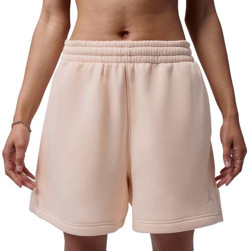 WOMENS - Jordan Brooklyn Fleece Short BB - Pearl White