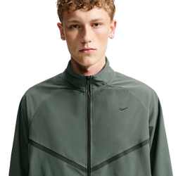 Men's - Nike Tech Shori Knit Track Jacket - Camo Green/Black