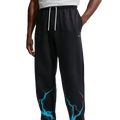 Nike Therma-FIT Standard Issue Open Hem Pant - Nike Black/Light Current Blue Pale Ivory