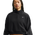 Nike Studio Fleece Plush OS Crop Quarter Zip - Women's Sail/Black
