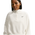 Nike Studio Fleece Plush OS Crop Quarter Zip - Women's Sail/Black