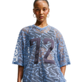 Nike Chill Woven Lace Jersey - Nike White/Work Blue Gridiron