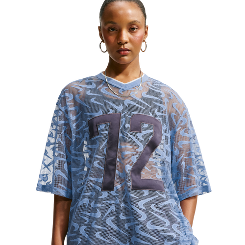  - Nike Chill Woven Lace Jersey - White/Work Blue Gridiron