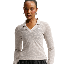 Nike Chll Knit LS Stitch Lace Top - Women's | Foot Locker