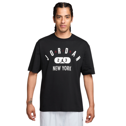  - Jordan New York City Short Sleeve Crew - Black/White