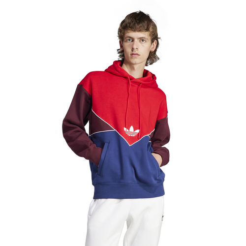 

adidas Originals adidas Originals adicolor Seasonal Archive Hoodie - Mens Better Scarlet/Maroon/Dark Blue Size S