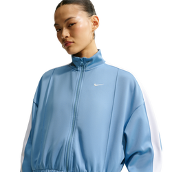 Women's - Nike NSW Track Jacket - Work Blue/White/Sail