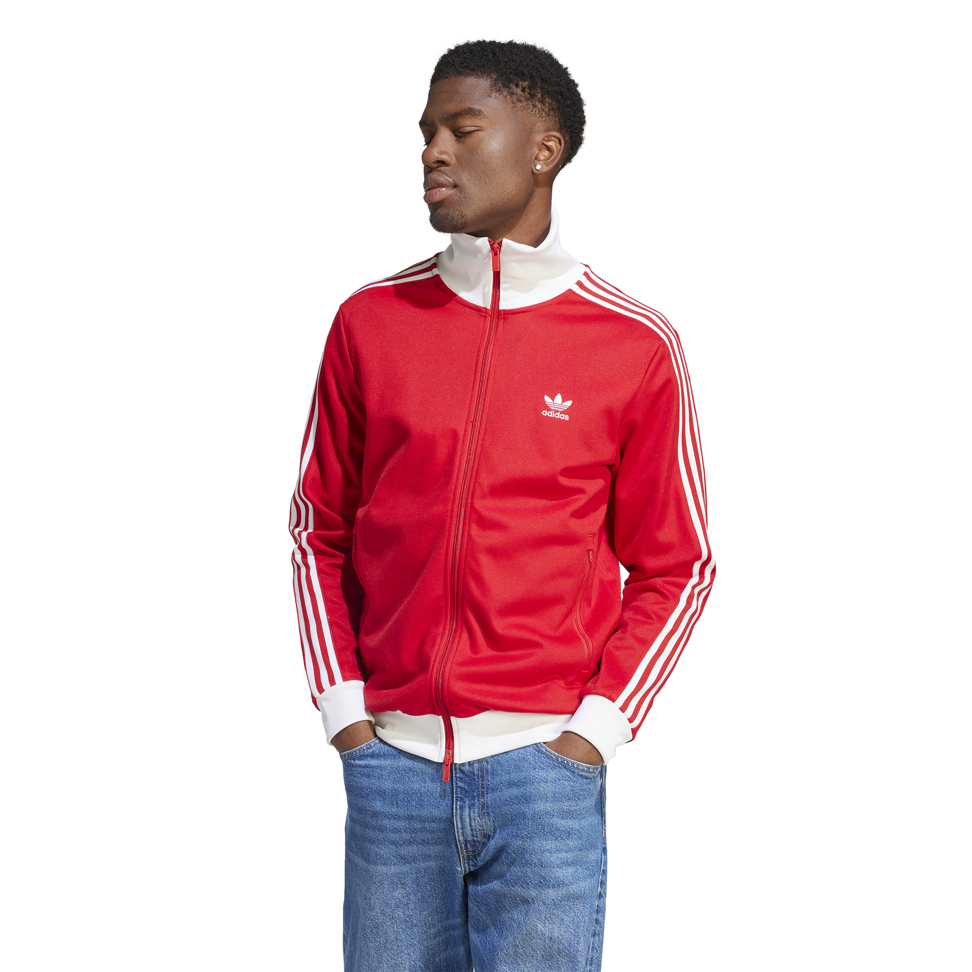 トップス L'Appartement ADIDAS BECKENBAUER JACKET adidas Originals Beckenbauer Soccer Team Germany Track Top