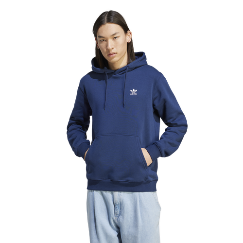 Adidas Originals Mens  Essential Hoodie In Night Indigo