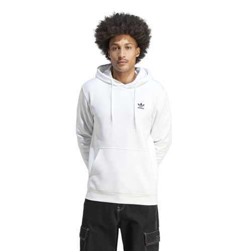 Shop Adidas Originals Mens  Essential Hoodie In White