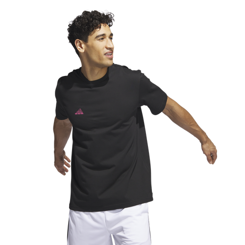 

adidas Mens adidas Metaverse Oasis Hoops T-Shirt - Mens Black Size XL