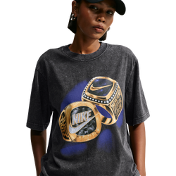 Women's - Nike NSW Classic Boxy Ring Tee - Black