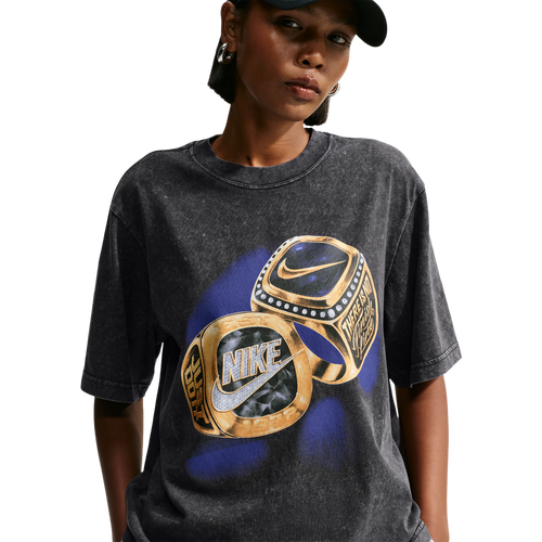  - Nike NSW Classic Boxy Ring Tee - Black