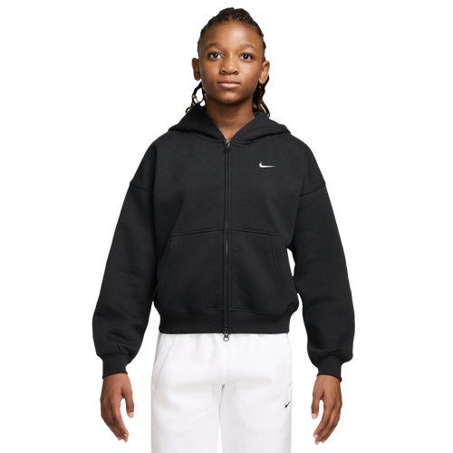  - Nike Studio Fleece Full-Zip - Black
