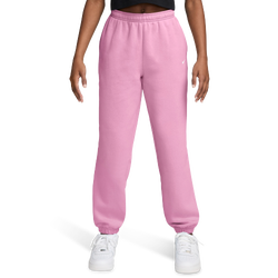 Girls' Grade School - Nike Studio Fleece Pants - Pink