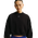 Nike Studio Fleece Mid-OS Crop Crew - Women's Total Black/Sail