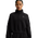 Nike Studio Fleece Midweight OS Crop Quarter Zip - Women's Total Black/Sail