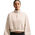 Nike Studio Fleece Midweight OS Crop Quarter Zip - Women's Cream Ii/Sail