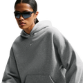 Nike Studio Fleece Oversized Crew - Nike Dk Grey Heather/Sail