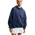 Nike Studio Fleece Oversized Hoodie  - Women's Midnight Navy/Sail