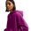 Nike Studio Fleece Oversized Hoodie  - Women's True Berry/Sail